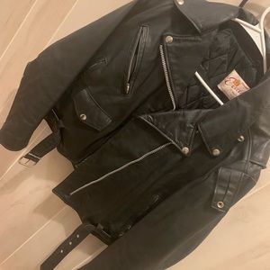 Vintage 1980s Excelled Genuine Leather Jacket